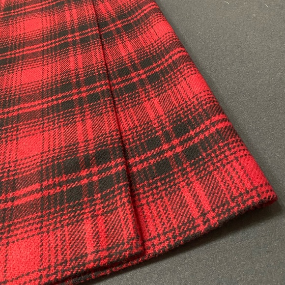 Talbots Petite 4 A-line Wool Plaid Skirt - Picture 6 of 12